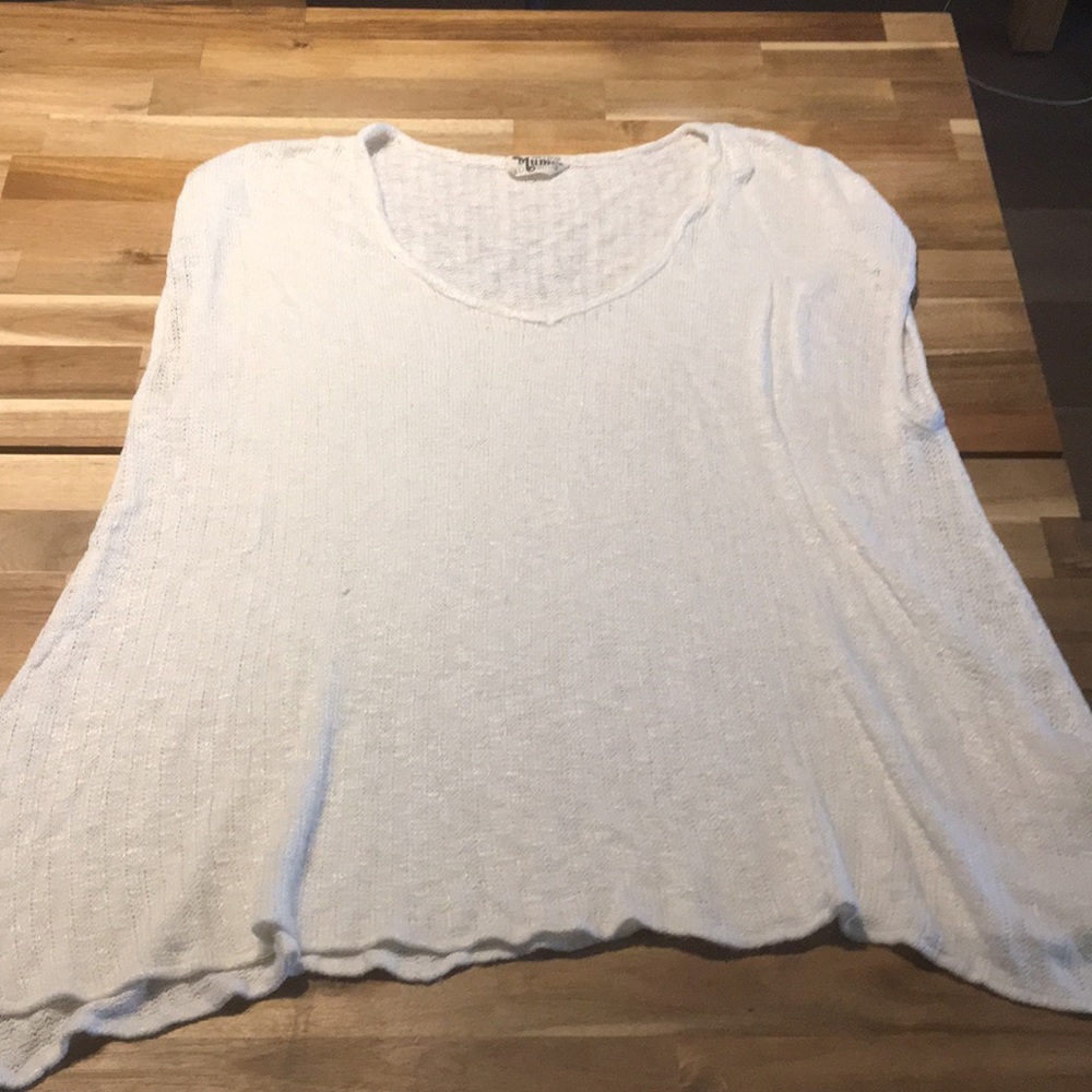 Show Me Your MuMu oversized sleeveless sweater